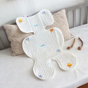 ベビーカーシート ベビー 新生児 赤ちゃん用 クッション 四季通用 チャイルドシートマット 超ソフト 綿100% ふかふか オリーブ 通気性 快適 お出かけ(x...