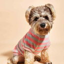 ペット服 犬猫兼用 秋冬 ピンク ストライプ柄 もこもこ フリース ポリエステル 保暖 あったか スウェット トレーナー おしゃれ ドッグウェア キャットウェア