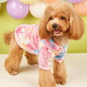 ペットウェア 犬猫兼用 秋冬 防寒 もこもこ フリース パーカー フード付き 裏起毛 タイダイ柄 ファンタジー ユニコーン 保温 あったか ポリエステル