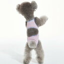 ドッグウェア 女の子 小型犬用 春夏新作 チェック柄 カジュアル ワンピース 綿混 ピンク クリスマス バレンタイン 新年 イベント 記念日 お出かけ