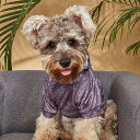 犬服 猫服 小型犬用 ドッグウェア キャットウェア フード付きパーカー スウェット インスタ風 かわいい お散歩着 普段使い 抜け毛対策 ポリエステル パープルグレー