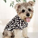 ペットウェア 小型犬用 犬服 猫服 黒ヒョウ柄 プリント Tシャツ ユニセックス 春夏 ポリエステル 軽量 柔らかい 快適 通気性 カジュアルウェア 散歩 普段着 部屋着 二足歩行ウェア ブラックトップス