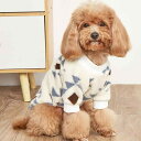 ペットウェア 犬猫兼用 幾何学模様 もこもこ フリース パーカー スウェット ポリエステル製 暖かい 防寒 お散歩 普段使い SNS映え おしゃれ かわいい