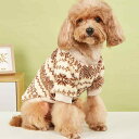 犬猫用ウェア 犬猫兼用 秋冬 暖かい 防寒 保温 フリース もこもこ 裏起毛 ポリエステル 幾何学模様 ジオメトリック柄 おしゃれ かわいい SNS映え トレーナー スウェット ペット服 普段使い 散歩