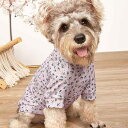 Tシャツ 犬 猫用 小型犬 春夏 快適 通気性 ポリエステル プリント 紫色 花柄 ins風 お散歩 お出かけ かわいい デザイン