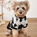 ペットウェア 犬服 猫服 秋冬 ボア フリース もこもこ プルオーバー パーカー スウェット 暖かい 防寒着 普段使い お散歩 軽量 ポリエステル 黒 白 2本足