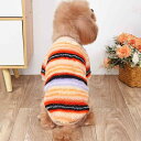 ペットウェア 犬 猫 兼用 カラフル ストライプ フリース パーカー 秋冬 暖かい 保温 もこもこ スウェット ポリエステル素材 お散歩 普段使い