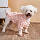 ペット用トレーナー 猫犬兼用 あったか 防寒 もこもこ クマデザイン フリース ポリエステル 冬 小型犬 中型犬 おしゃれ トレンド スウェット 普段使い お散歩