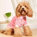 ペット服 犬猫兼用 小型犬 小型猫 キャンディカラー ドット柄 かわいい もこもこ 厚手 あったか ポリエステル スウェット トレーナー カジュアル おしゃれ 秋冬
