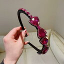 カチューシャ ヘアバンド レディース 韓国風 ラインストーン リボン 春夏 高級感 上品 エレガント キラキラ 手作り ハンドメイド 人工クリスタル ヘアアクセ...
