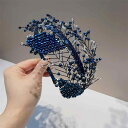 ヘアアクセサリー レディース フレンチスタイル ライトラグジュアリー ハンドメイド カチューシャ 髪飾り 上品 かわいい おしゃれ ウェディング 花嫁 ヘアクリ...