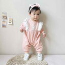 ロンパース カバーオール ベビー服 女の子 新生児 長袖 秋冬 キャラクター アニマル柄 スイート かわいい 厚手 ポリエステル ピンク 普段使い 防寒 出産祝い(4)