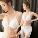 水着 ビキニ レディース 韓国風 セクシー 小胸さん向け バストアップ 盛れる ワイヤー入り パッド付き 無地 ハイウエスト バックシャン ホワイト ブラック ナイロン 温泉 リゾート プール 春夏