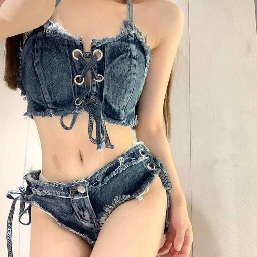 水着 レディース セパレート ビキニ デニム風 無地 セクシー バックシャン 体型カバー細見え 小胸さん向け パッド付きノンワイヤー 温泉 ビーチ リゾート 海水浴 プール ナイロン ポリエステル ブルー ホワイト 耐久性 水着 レディース セパレート ビキニ デニム風 無地 セクシー バックシャン 体型カバー細見え 小胸さん向け パッド付きノンワイヤー 温泉 ビーチ リゾート 海水浴 プール ナイロン ポリエステル ブルー ホワイト 耐久性