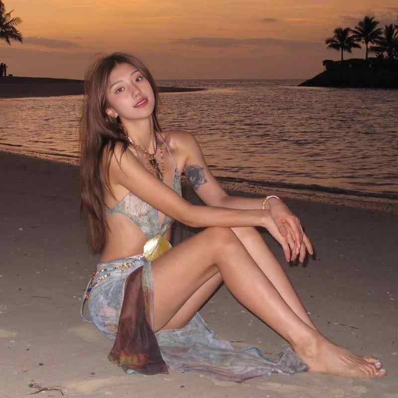 水着 レディース セパレート ビキニ 3点セット レトロ ロングスカート 体型カバー パッド付き ノンワイヤー 温泉 リゾート ビーチ プール セクシー ギャル ピュア感 春夏 スイムウェア