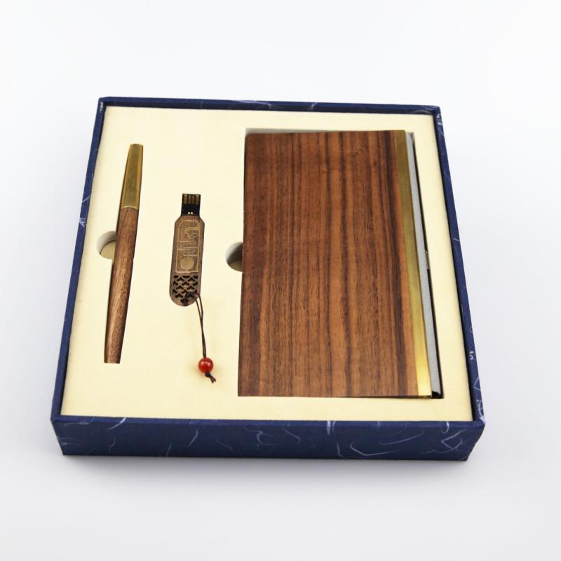 手帳 高級感 本革製 レザー ロゴ入り ビジネス システム手帳 ギフトセット A7サイズ イエロー レトロ調..