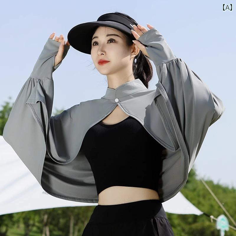 カーディガン レディース UVカット 接触冷感 長袖 日焼け防止 サイクリング ドライブ 薄手アウター ゆったり 春夏 ショール 羽織り 通気性 涼しい 軽量