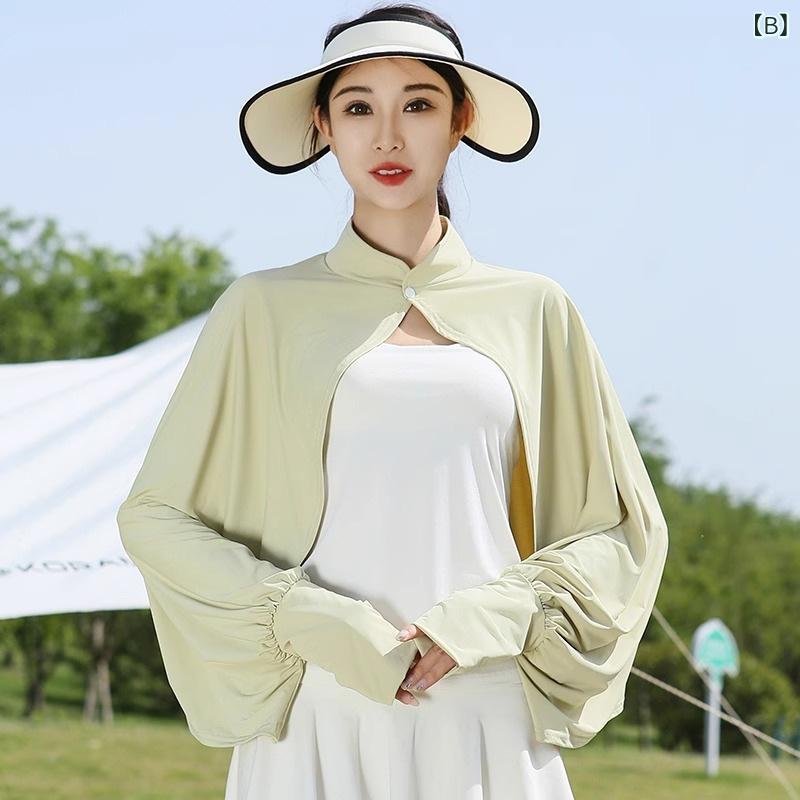 カーディガン レディース UVカット 接触冷感 長袖 日焼け防止 サイクリング ドライブ 薄手アウター ゆったり 春夏 ショール 羽織り 通気性 涼しい 軽量