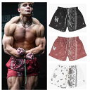 ショートパンツ メンズ トレーニング フィットネス スポーツ ランニング ジョギング メッシュ 伸縮性 通気性 吸汗速乾 ポリエステル 夏 カジュアル 部屋着 男性用 短パン(x2)