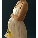 マタニティドレス 妊婦 撮影用 セクシー オープンバック マタニティフォト 衣装 テーマ写真 フォトスタジオ 記念写真 ロングワンピース 伸縮性 フリーサイズ(...