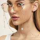 マスクストラップ パール メガネ グラスコード兼用 ネックレス 2way ハンドメイド 上品 おしゃれ ファッション小物 シルバー ゴールド デート 旅行