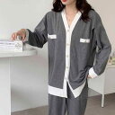 パジャマ レディース マタニティ 妊婦 産後 授乳服 綿100% 長袖 ゆったり 大きいサイズ ルームウェア ホームウェア セットアップ オールシーズン