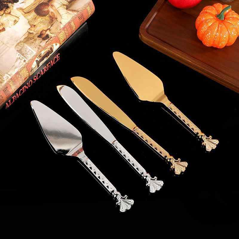 カトラリーセット ケーキ用 ナイフ ターナー 上品 高級感 結婚式 披露宴 パーティー ホテル レストラン..