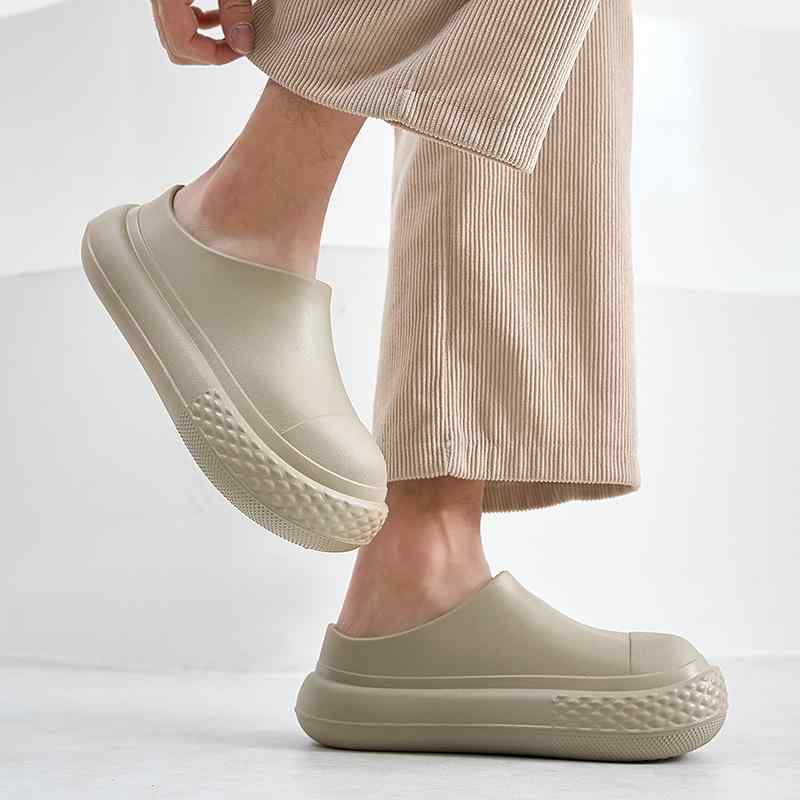 レインシューズ メンズ レディース 男女兼用 大人用 EVA 防水 ショート丈 ローカット スリッポン 滑り止め 耐摩耗性 シンプル カジュアル 雨の日 梅雨対策 ブラック ベージュ グレー コーヒー