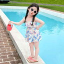水着 女の子 キッズ ベビー セパレート スイムウェア ツーピース 2点セット キャミソールワンピース 速乾 帽子付き 子供用 プール 水泳 ビーチ リゾート 水遊び 春夏