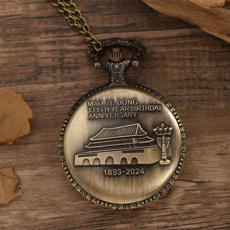 懐中時計 男女兼用 レトロ アンティーク調 フリップカバー 大型 クォーツ ポケットウォッチ ペンダント兼用 おしゃれ ファッションアイテム ゴールド ブロンズ...