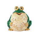 ジュエリーボックス カートゥーン かわいい カエル 合金製 メタル グリーン アクセサリーケース 小物入れ 収納ケース モダンアート インテリア