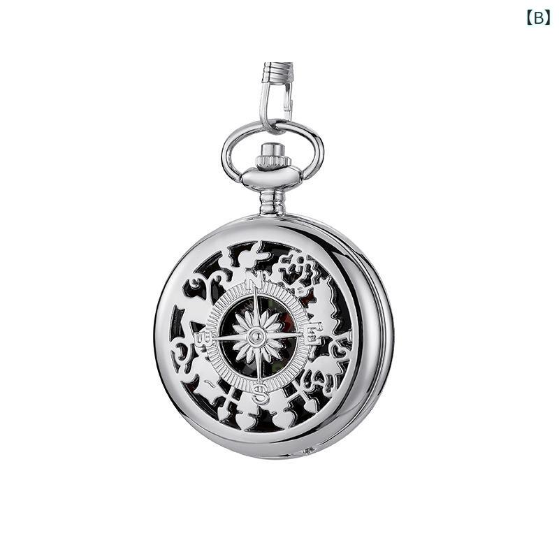 懐中時計 ギア 機械式 レトロ 大きい クォーツ ウオッチ メンズ レディース ファッション ギフト スチームパンク クラシック 個性的 カジュアル アクセサリー ビンテージ デザイン