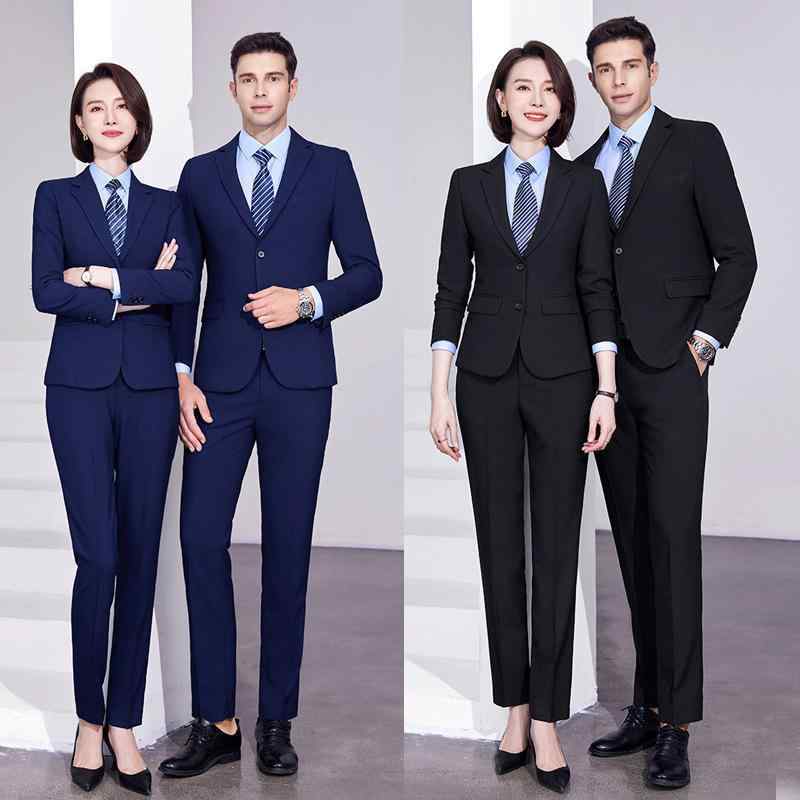 スーツ セットアップ 男女兼用 ビジネススーツ フォーマル レギュラーフィット 厚手 秋冬 オフィス 制服 ユニフォーム 通勤 営業 事務 接客 会社用