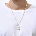 ネックレス 男女兼用 純銀 999シルバー 守り本尊 大日如来 千手観音 仏像 雫型 ペンダント 民族風 高品質 開運 お守り アクセサリー プレゼント(x2)