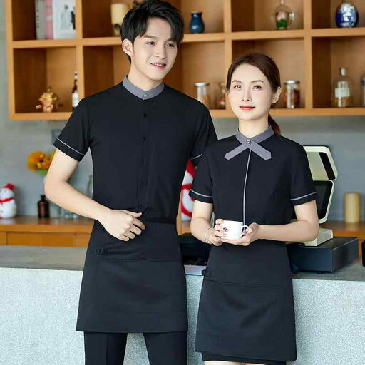 制服 男女兼用 半袖 シャツ ホテル レストラン 飲食店 サービス業 作業服 吸湿速乾 快適 軽量 ポリエステル 混紡 春夏 制服 男女兼用 半袖 シャツ ホテル レストラン 飲食店 サービス業 作業服 吸湿速乾 快適 軽量 ポリエステル 混紡 春夏