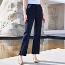 スラックス メンズ レディース ユニセックス 春秋 ビジネス オフィス 通勤 ストレート 微フレア ブーツカット ストレッチ 伸縮性 イージーケア シワになりにくい 紺