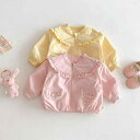 ジャケット アウター 女の子 キッズ ベビー 春物 韓国風 リボン 無地 ゆったり ショート丈 かわいい おしゃれ 普段使い お出かけ カジュアル ジップアップ...