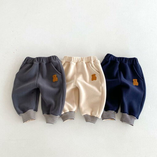 キッズ 男の子 ベビー スウェットパンツ くま カジュアルパンツ フリース 裏起毛 秋冬 長ズボン 普段使い 部屋着 韓国風 ポリエステル ベージュ ネイビー グレー キッズ 男の子 ベビー スウェットパンツ くま カジュアルパンツ フリース 裏起毛 秋冬 長ズボン 普段使い 部屋着 韓国風 ポリエステル ベージュ ネイビー グレー