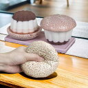 食品サンプル マッシュルームケーキ カップ型 フェイクスイーツ リアル 本物そっくり スローリバウンド PU素材 インテリア 飾り ディスプレイ 教育用 教材 ...