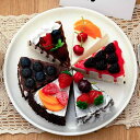 食品サンプル 三角形 ムースケーキ PU素材 クリーム 精巧 リアル フェイクスイーツ ディスプレイ インテリア デコレーション ブルーベリー ストロベリー ラ...