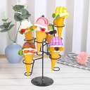 冷蔵庫マグネット リアル アイスクリーム サンデー フェイクスイーツ 食品サンプル 手作り ディスプレイ PVC製 置物 オブジェ インテリア キッチン デコレ...