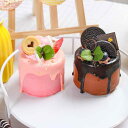 食品サンプル パン ケーキ フェイクフード ディスプレイ 撮影用 小物 模型 ショーケース オブジェ PU素材 柔らかい 弾力性 もっちり リアル インテリア 置物 飾り(x5)