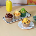 食品サンプル マフィン カップケーキ リアル 精巧 フェイクスイーツ ショーウィンドウ ディスプレイ 店舗装飾 デザートビュッフェ フード撮影 業務用 カフェ レストラン メニュー サンプル(x4)
