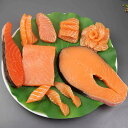 食品サンプル サーモン 刺身 ホッキ貝 刺身 牛ミノ 豚ガツ 盛り合わせ 飲食店用 ディスプレイ 業務用 精巧リアル フェイクフード(x2)