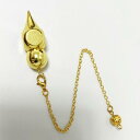 ペンダント レトロ 重力振り子 ジャイロ 弾丸型 ユニーク 金属製 銅製 ゴールド シルバー ブロンズ ローズゴールド メンズ レディース 男女兼用(x2)