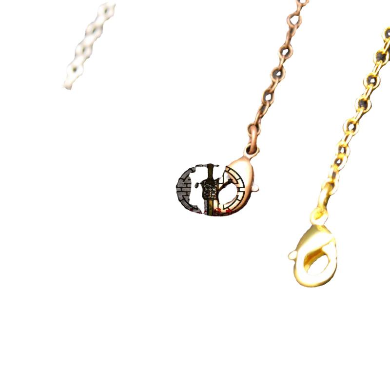 ブレスレット メンズ レディース ユニセックス O字チェーン ペンデュラム 銅製 電気メッキ加工 アクセサリー シンプル 普段使い シルバー ローズゴールド ア...