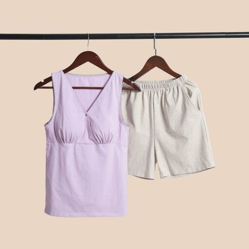 レディース タンクトップ マタニティ 授乳服 妊婦 カップ付き 綿 薄手 クロス ゆったり 大きいサイズ 産前産後 カジュアル 春夏 グレー ピンク ブルー パープル(x2) レディース タンクトップ マタニティ 授乳服 妊婦 カップ付き 綿 薄手 クロス ゆったり 大きいサイズ 産前産後 カジュアル 春夏 グレー ピンク ブルー パープル(x2)
