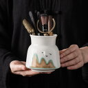 茶道具 羊脂白玉磁器 茶道六君子セット 中国風 新中式スタイル 高級感 上質 茶器 茶具 茶針 茶匙 茶挟 茶具筒 養壺筆 茶刷 山水模様 祥雲柄 伝統デザイン