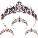 ヘッドドレス レディース 花嫁 ウェディング 結婚式 ブライダル パーティー リーフデザイン ラインストーン ジルコニア 髪飾り ティアラ クラウン アクセサリー 誕生日 記念日 イベント 欧米風 豪華 エレガント シルバー ゴールド合金製