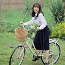 JK制服 レディース 春夏 高校生 学生 スクール アカデミック 学院風 綿素材 半袖 長袖 シャツ ブラウス プリーツスカート ボトムス 上下セット 通学 卒...